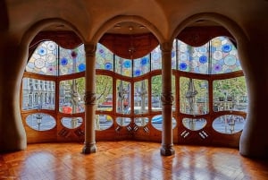 Barcelona: Casa Batllon yksityinen kiertoajelu, johon on varattu sisäänpääsy