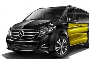 Barcelona: Privat transport fra cruisehavn til BCN lufthavn