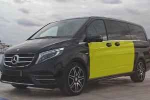 Barcelona: Privat transport fra cruisehavn til BCN lufthavn