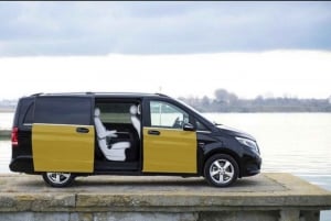 Barcelona: Privat transport fra cruisehavn til BCN lufthavn