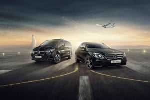 Barcelona:Private Transfer from PORT to the city Van Mercedes 7 pax