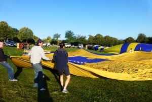 Voo de balão VIP privado em Barcelona com serviço de recolha