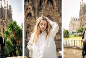 Barcelona: Professional Photoshoot Outside Sagrada Familia