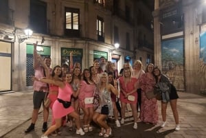 Barcelona: Katalanisches Nachtleben Pub Crawl Tour & VIP Club Eintritt