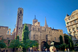 バルセロナ：ランブラス通り、旧市街、ガウディの住宅 ウォーキングツアー