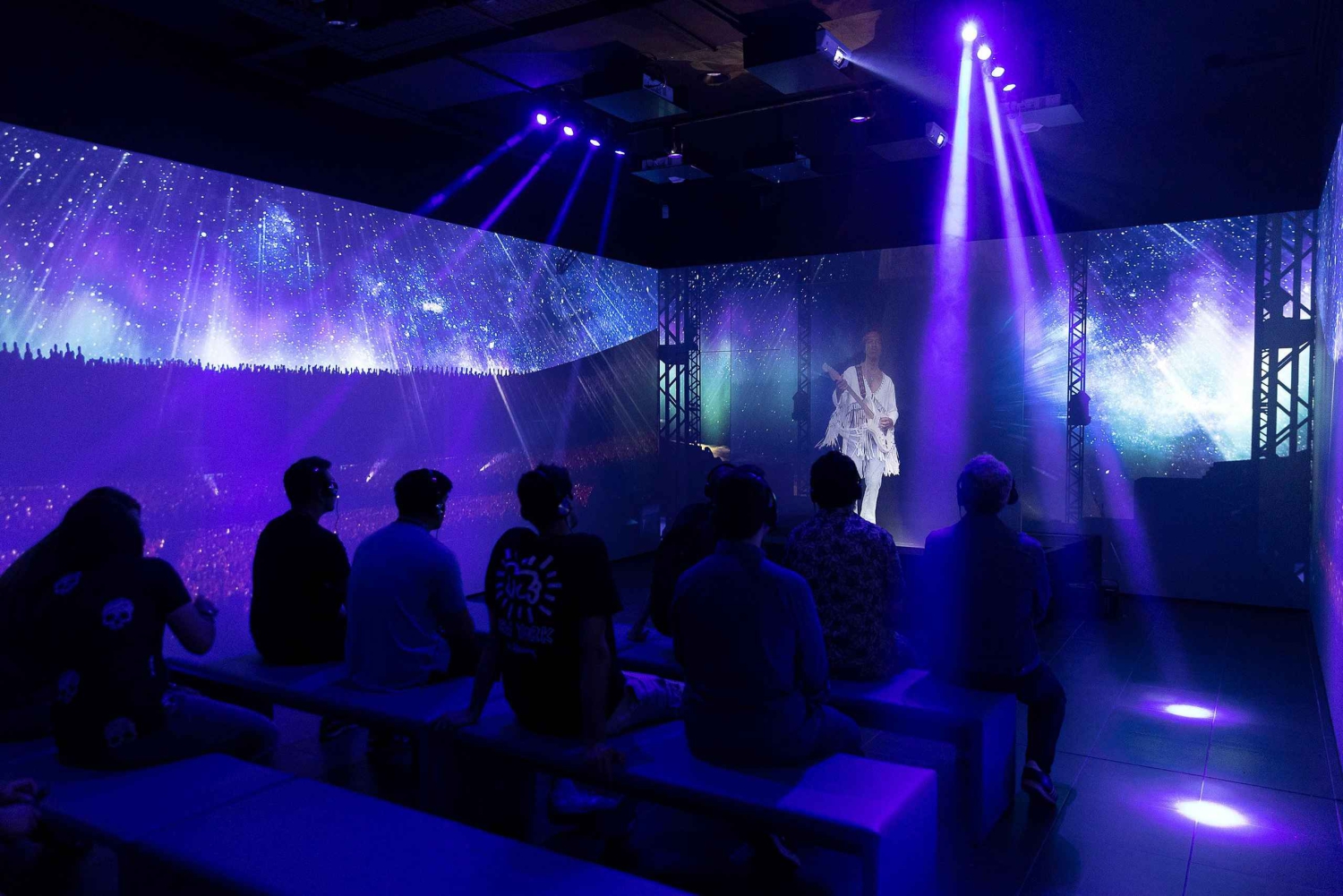 Barcelona: Museo del Rock - Sala de las Leyendas de la Guitarra