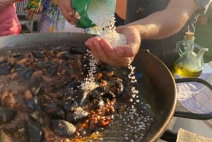 Barcelone : Cours de cuisine de paella sur un toit