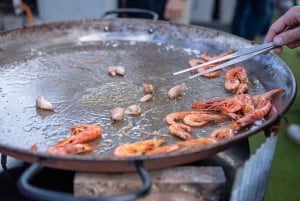 Barcelone : Cours de cuisine de paella sur un toit