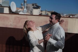 Барселона: урок танго на крыше с напитками