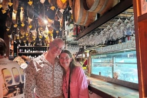 バルセロナのランチまたはディナーのタパスツアー：食と幸せをお届けします