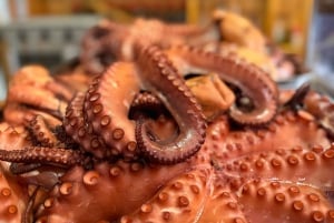 バルセロナのランチまたはディナーのタパスツアー：食と幸せをお届けします