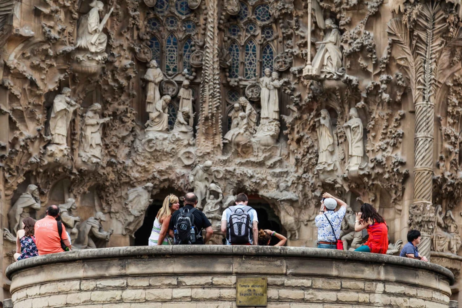 Barcelone : Visite guidée combinée de la Sagrada Família et du parc Güell