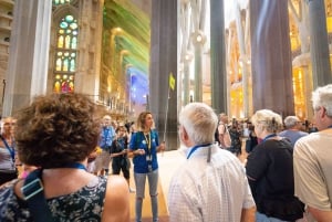 Barcelone : Visite guidée combinée de la Sagrada Família et du parc Güell