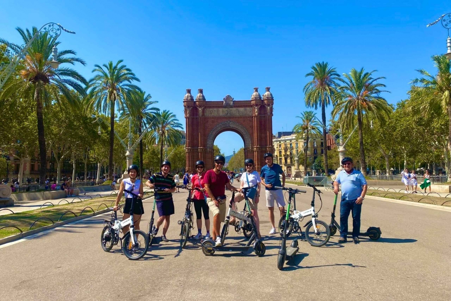 Het beste van Barcelona in een elektrische scooter