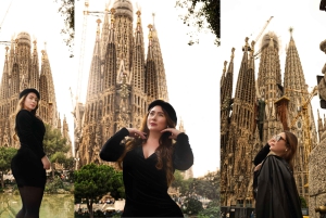 Barcelona: Sagrada Familia Cinematic Photoshoot