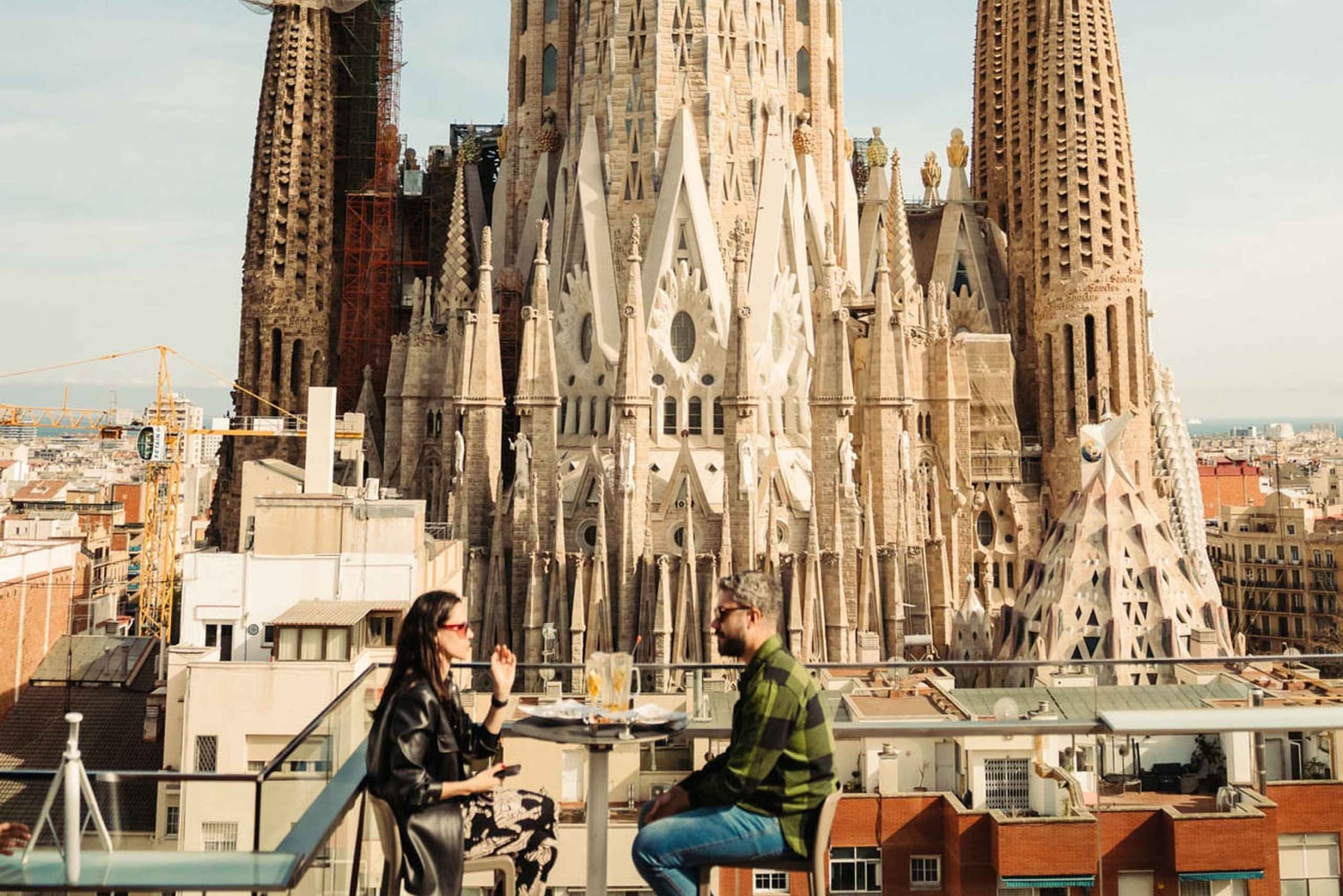 Barcelona: Sagrada Familia Avondtour met Cava