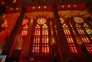 Barcellona: Tour serale della Sagrada Familia con Cava