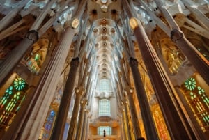 Barcelona: Sagrada Familia Avondtour met Cava