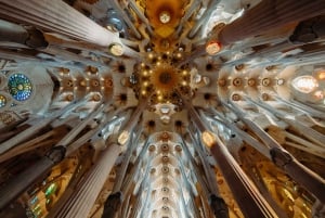 Barcelona: Kveldstur med Sagrada Familia og cava