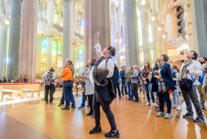 Barcelone : Visite guidée accélérée de la Sagrada Familia