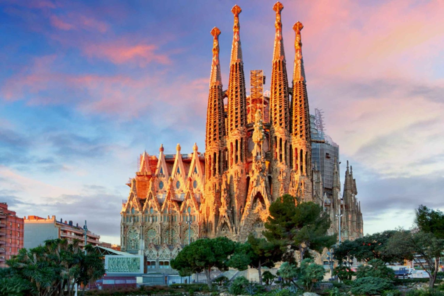 Barcelone : visite guidée de la Sagrada Familia (avec billet d'entrée)