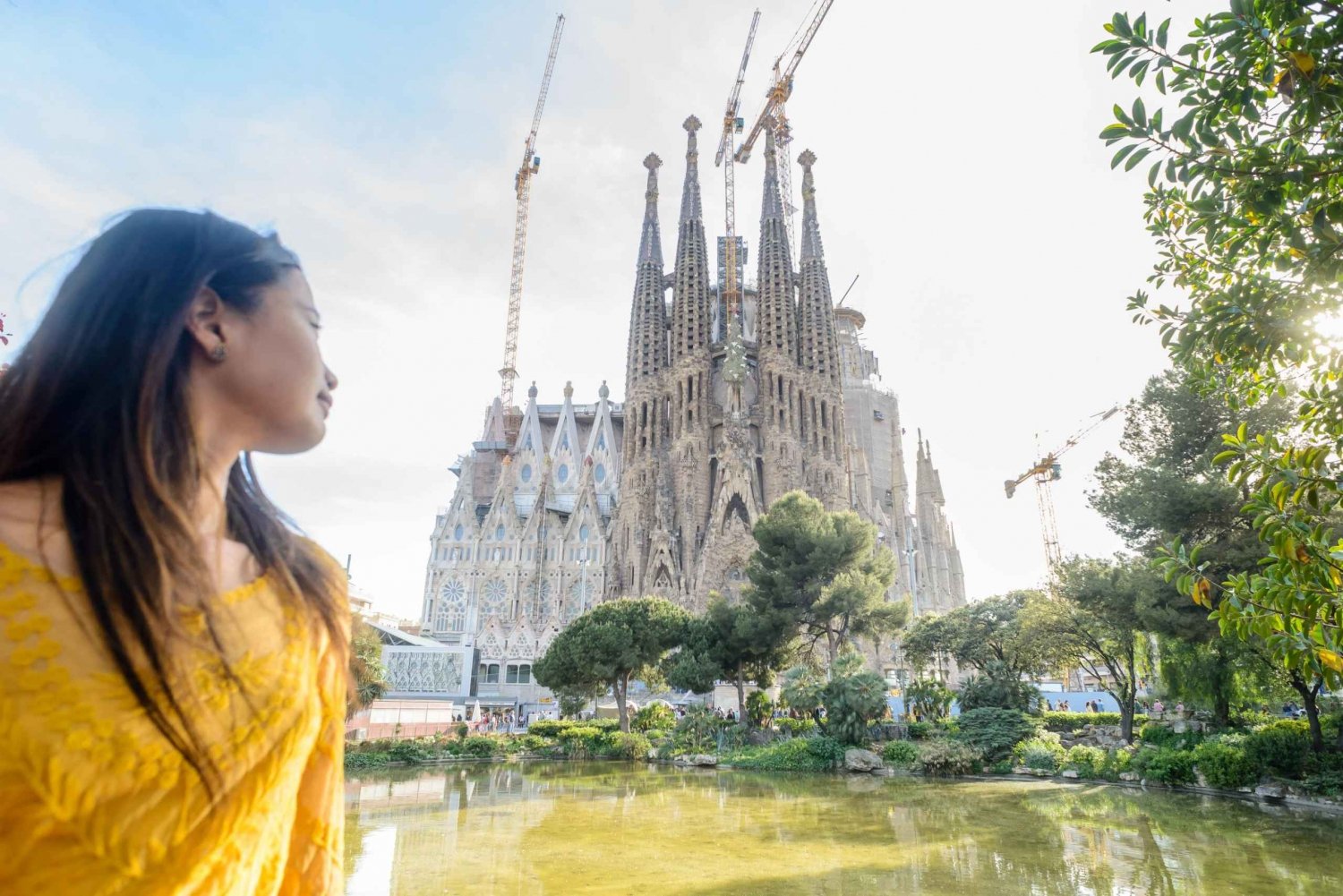 Barcelona: Omvisning i Sagrada Familia og valgfritt tårnbesøk