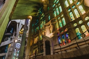 Barcelone : Visite guidée de la Sagrada, des maisons et du parc Guell de Gaudi