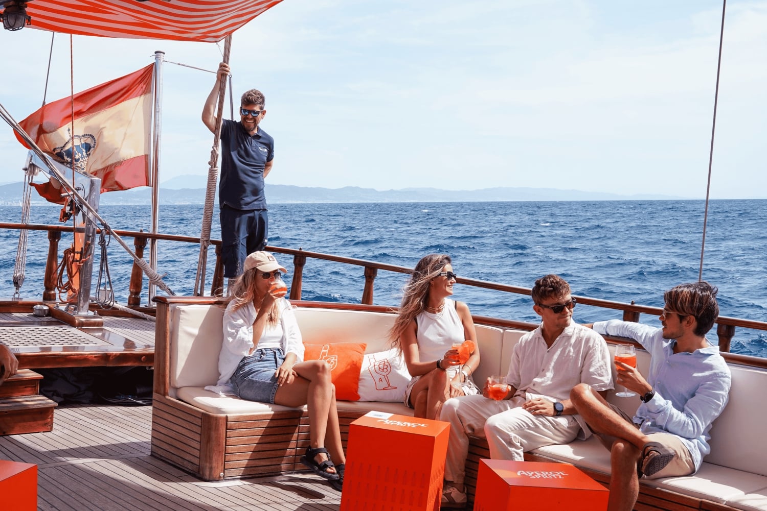 Rejs żeglarski po Barcelonie z Aperol Spritz