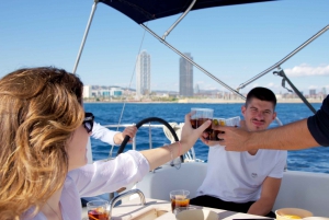 Barcelona: Sailing Cruise with Snacks, Drinks, & Paddleboard