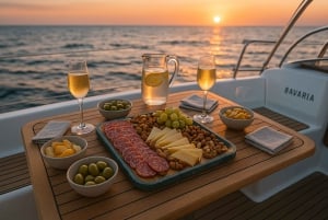 Barcelona Sailing Experience 2:30h w/Premium Snacks & Drinks