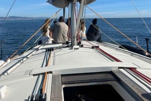 Barcelona: Sailing Tour + Food, Drinks, Swim & Sunset Option