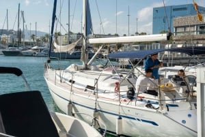 Barcelona: Sailing Tour with Young Local Captain & Drinks