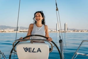 Barcelona: Sailing Tour with Young Local Captain & Drinks