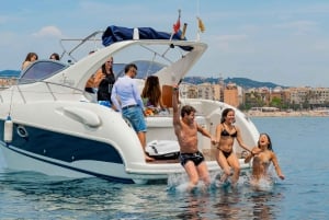 Barcelona: Ekskluzywna wycieczka jachtem z napojami i przekąskami