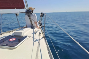 Barcelona: Segeltouren mit offener Bar und Snacks