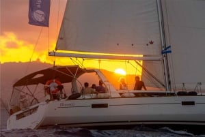 Barcelona: rejs z otwartym barem, katalońską przekąską i przystankiem na kąpiel