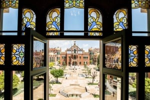 Barcelona: entrada al Recinto Modernista de Sant Pau