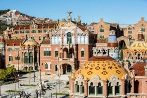 Barcelona: entrada al Recinto Modernista de Sant Pau