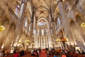 Barcelona: Santa Maria del Mar Interior/Terraces Guided Tour
