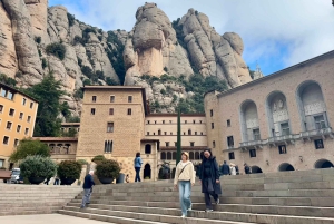 Barcelona: Semi-Private Montserrat Guided Tour by Minivan