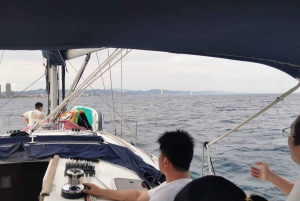 Barcelona: Gedeelde cruise met chille muziek