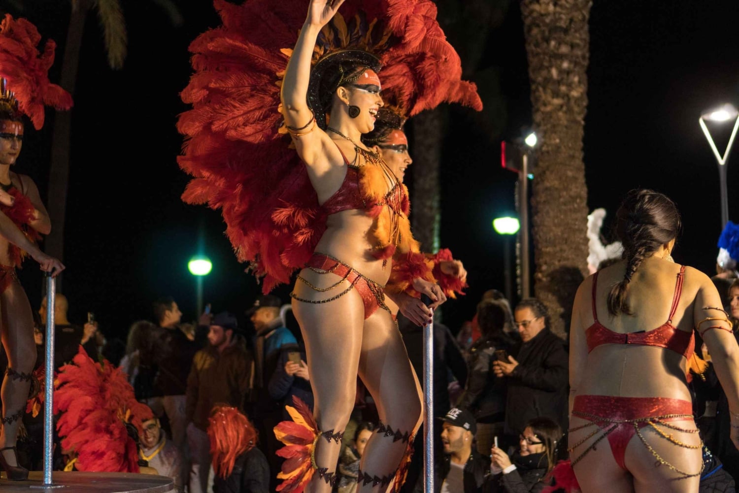 Barcelona: Sitges karnevalsbuss med forfest