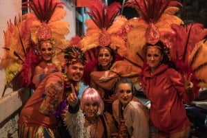 Barcelona: Sitges karnevalsbuss med forfest