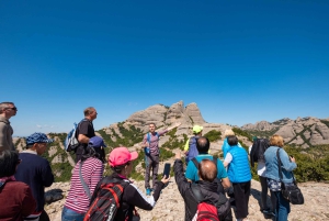Barcellona: tour del monastero di Sitges e Montserrat con facile escursione