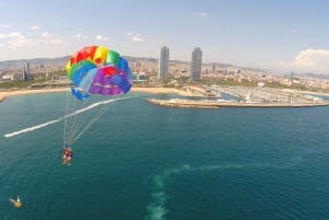 Barcelona: Small-Group Parasailing Experience