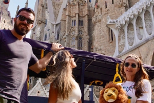 Barcelona: Tuk Tuk -kierros pienellä ryhmällä