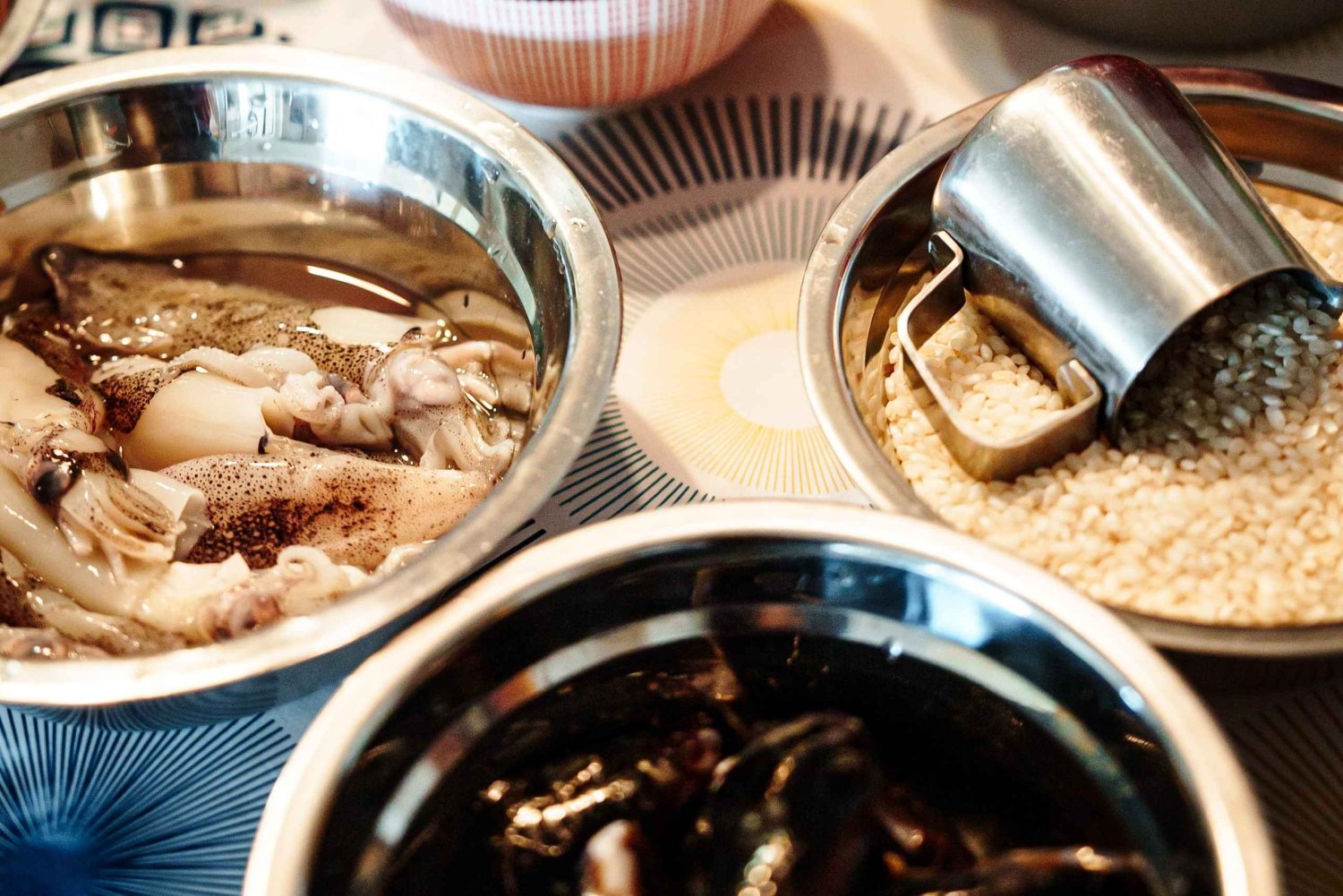 Barcelona: Tapas-Kochkurs mit Wein