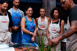 Barcelona: Tapas-Kochkurs mit Wein