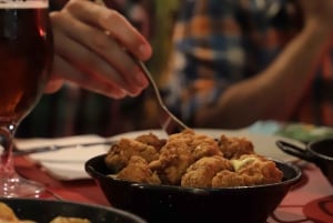 Barcelona: Tapas-Kochkurs mit Wein