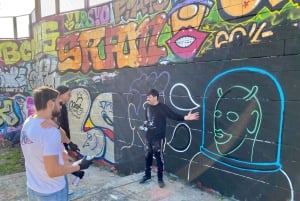 Barcellona: workshop di street art con un artista locale